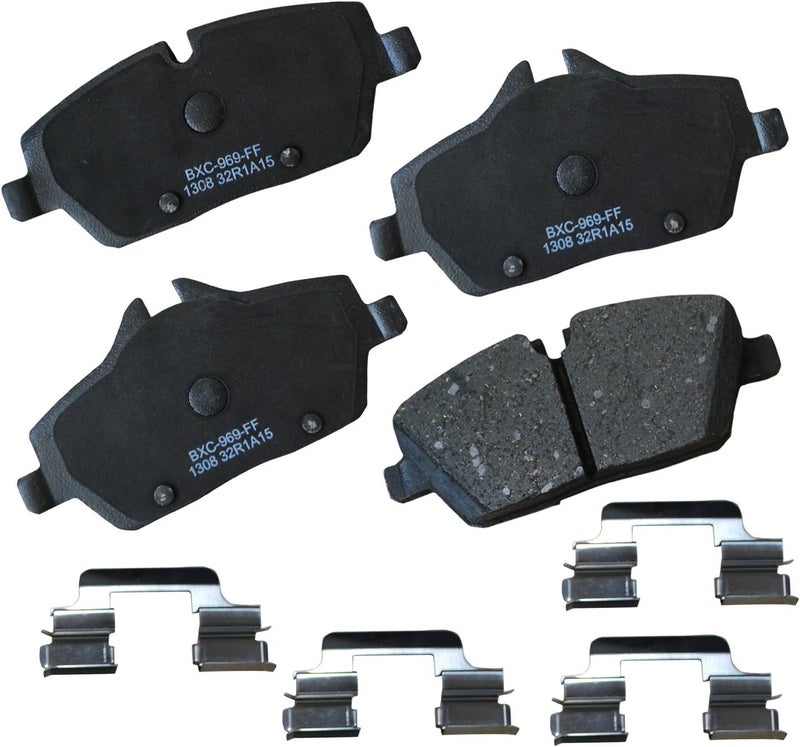 Bendix Premium SBC1308 Ceramic Front Brake Pads for Mini Cooper 2024-2007 - Image 1